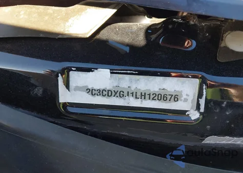 2020 Dodge Charger Scat Pack Rwd z USA, uszkodzony, nr VIN 2C3CDXGJ1LH120676